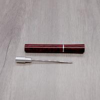 Vauen Automatic Pipe Tamper & Pin - Briar Wood Smooth Red
